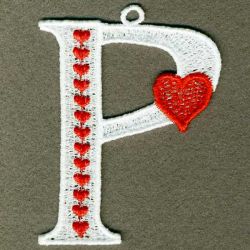 FSL Heart Alphabets 16 machine embroidery designs