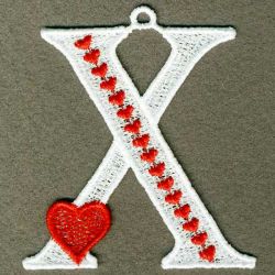 FSL Heart Alphabets 24 machine embroidery designs