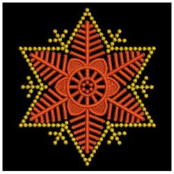 Gold Candlewicking Snowflakes(Sm) machine embroidery designs