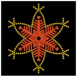 Gold Candlewicking Snowflakes 04(Lg)