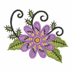 Patchwork Flowers 2 03 machine embroidery designs
