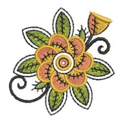 Patchwork Flowers 2 04 machine embroidery designs