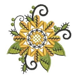 Patchwork Flowers 2 07 machine embroidery designs