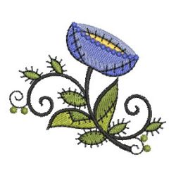 Patchwork Flowers 2 08 machine embroidery designs