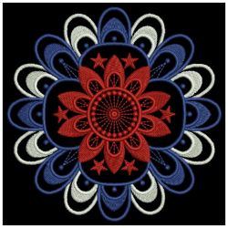 Patriotic Symmetry Quilts(Sm) machine embroidery designs