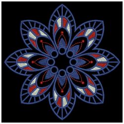 Patriotic Symmetry Quilts 04(Md) machine embroidery designs