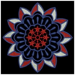 Patriotic Symmetry Quilts 06(Md) machine embroidery designs