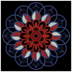 Patriotic Symmetry Quilts 09(Md) machine embroidery designs