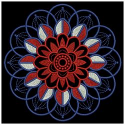 Patriotic Symmetry Quilts 09(Sm) machine embroidery designs