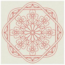 Redwork Flower Quilts 2 08(Sm)