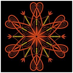 Artistic Snowflake Quilt 2 08(Sm) machine embroidery designs