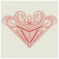 Redwork Artistic Decoration(Sm) machine embroidery designs