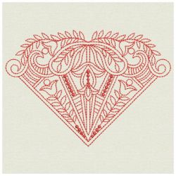 Redwork Artistic Decoration 03(Sm)
