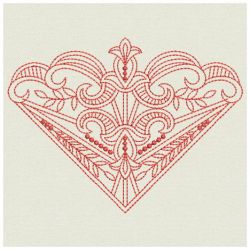 Redwork Artistic Decoration 05(Md) machine embroidery designs