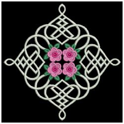 Artistic Rose Decoration 05(Lg) machine embroidery designs