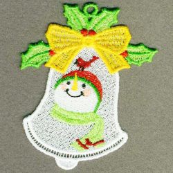 FSL Snowman Bells 05 machine embroidery designs