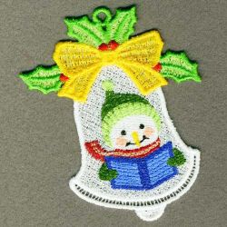 FSL Snowman Bells 06 machine embroidery designs