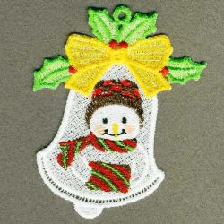 FSL Snowman Bells 07 machine embroidery designs