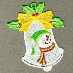 FSL Snowman Bells 10 machine embroidery designs