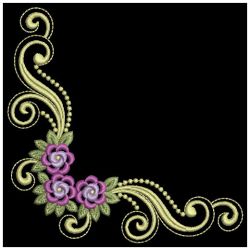 Heirloom Romantic Rose Quilts 03(Sm) machine embroidery designs