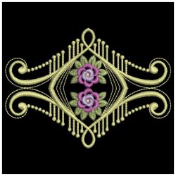 Heirloom Romantic Rose Quilts 09(Lg) machine embroidery designs
