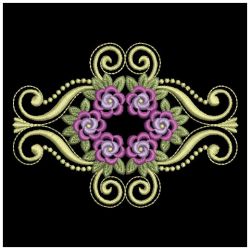 Heirloom Romantic Rose Quilts 11(Sm) machine embroidery designs