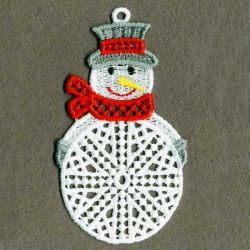 FSL Christmas Snowman Ornaments 10 machine embroidery designs