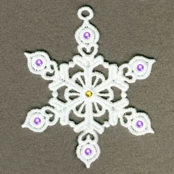 FSL Crystal Snowflakes 02 machine embroidery designs