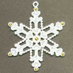 FSL Crystal Snowflakes 05 machine embroidery designs