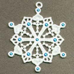 FSL Crystal Snowflakes 10 machine embroidery designs