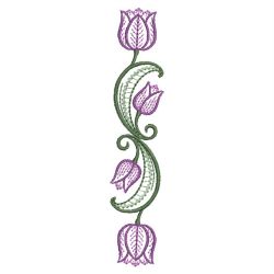 Vintage Tulips 05(Md) machine embroidery designs