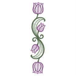 Vintage Tulips 05(Lg) machine embroidery designs