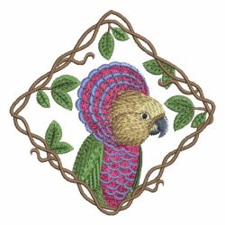 Cute Parrots 1 02 machine embroidery designs