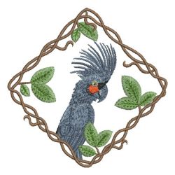 Cute Parrots 1 05 machine embroidery designs