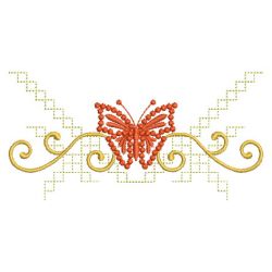 Heirloom Candlewicking Butterflies(Md) machine embroidery designs