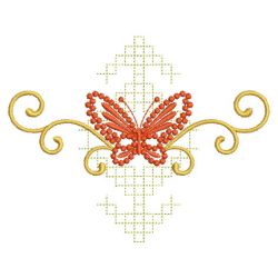 Heirloom Candlewicking Butterflies 02(Md) machine embroidery designs