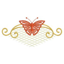 Heirloom Candlewicking Butterflies 03(Lg) machine embroidery designs