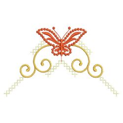 Heirloom Candlewicking Butterflies 07(Sm) machine embroidery designs