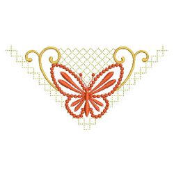 Heirloom Candlewicking Butterflies 09(Sm) machine embroidery designs