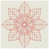 Redwork Flower Quilts(Md)