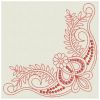 Redwork Decorative Corners 10(Lg)