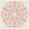 Redwork Symmetry Quilts(Lg)