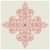 Redwork Fleur De lis Quilts(Sm)