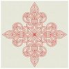 Redwork Fleur De lis Quilts(Sm)