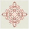 Redwork Fleur De lis Quilts 11(Lg)