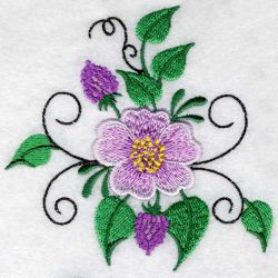 Elegant Flowers 02 machine embroidery designs