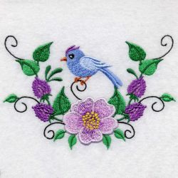 Elegant Flowers 07 machine embroidery designs