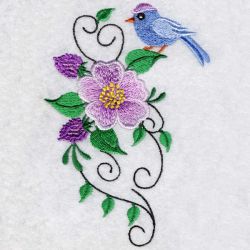 Elegant Flowers 09 machine embroidery designs