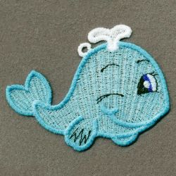 FSL Colorful Dolphins 01 machine embroidery designs