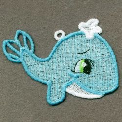 FSL Colorful Dolphins 03 machine embroidery designs